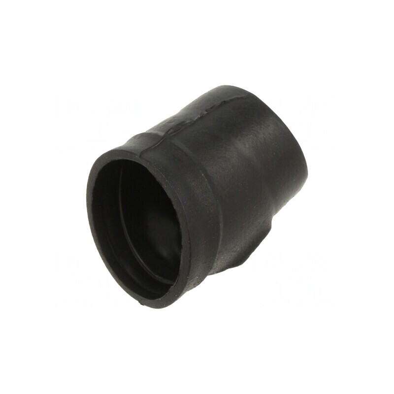 Fiting termocontractibil unghi 9,3mm negru | Electronic-mag.ro | Componente Electronice