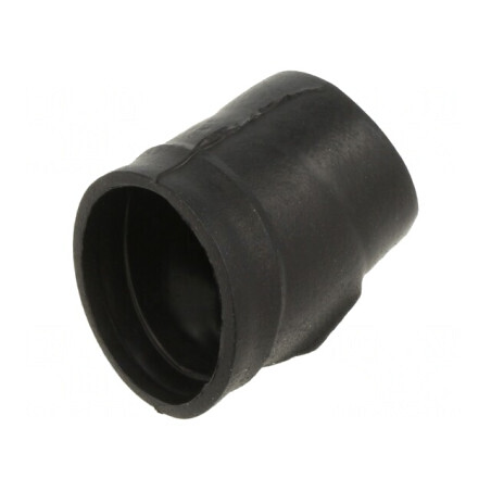Fiting termocontractibil unghi 9,3mm negru | Electronic-mag.ro | Componente Electronice