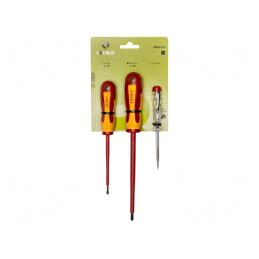 Kit Şurubelniţe Izolate Phillips și Plată 3 Buc. | Electronic-mag.ro | Componente Electronice