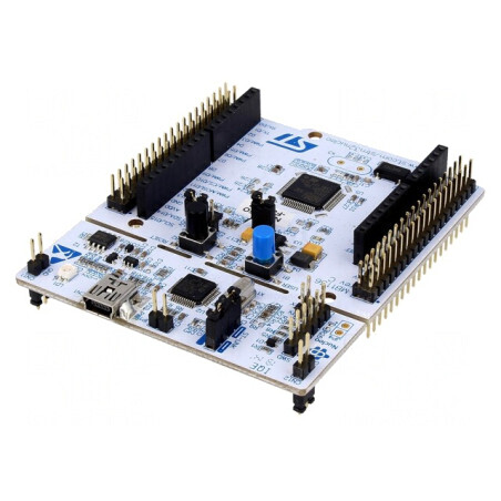 Placă Dezvoltare STM32 NUCLEO-F302R8 cu Conectori de Extensie