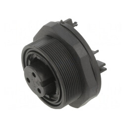Conector circular soclu mamă 3 pini IP68 Buccaneer | Electronic-mag.ro | Componente Electronice