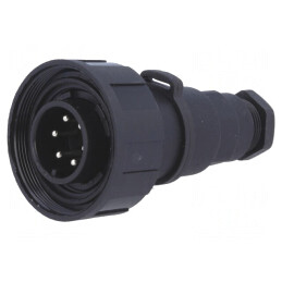 Conector Circular Mufă Tată 6 Pin Filet Interior PX0739/P | Electronic-mag.ro | Componente Electronice