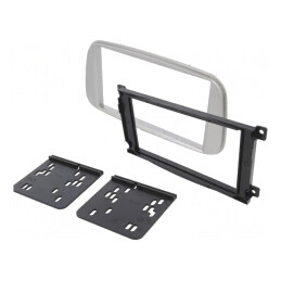 Cadru Radio Ford 2 DIN Argintiu | Electronic-mag.ro | Componente Electronice