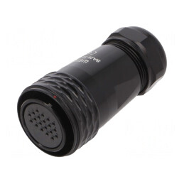 Mufă Mamă SA28 20 PIN IP67 5A Lipire pe Cablu 400V | Electronic-mag.ro | Componente Electronice