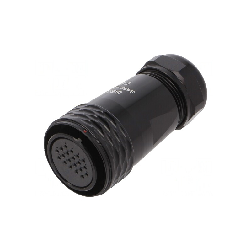 Mufă Mamă SA28 20 PIN IP67 5A Lipire pe Cablu 400V | Electronic-mag.ro | Componente Electronice