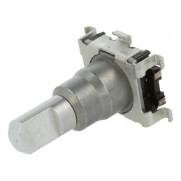 Codor: incremental | SMD | 9imp/rotaţie | Poz: 18 | 5VDC | 10mA | L: 10mm | EC11J0920402