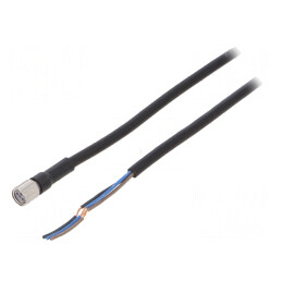 Cablu Conectare M8 3 Pin 2m XS3F-M8PVC3S2M | Electronic-mag.ro | Componente Electronice