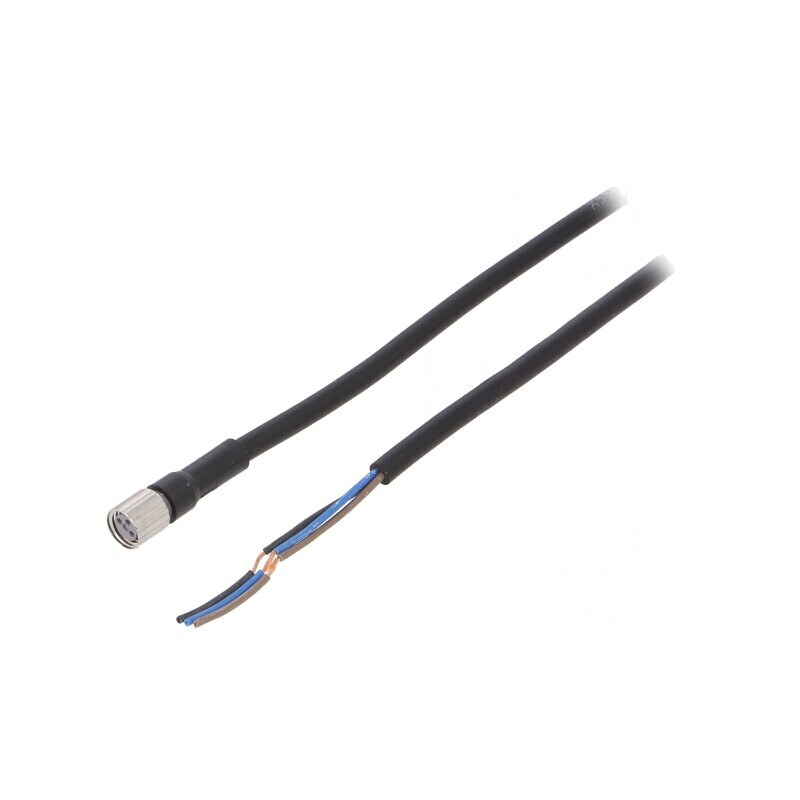 Cablu Conectare M8 3 Pin 2m XS3F-M8PVC3S2M | Electronic-mag.ro | Componente Electronice