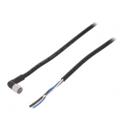 Cablu Conectare M8 4PIN Unghi 2m PVC XS3F | Electronic-mag.ro | Componente Electronice
