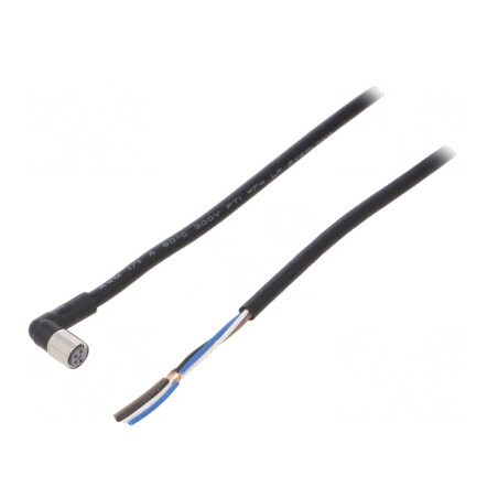 Cablu Conectare M8 4PIN Unghi 2m PVC XS3F | Electronic-mag.ro | Componente Electronice