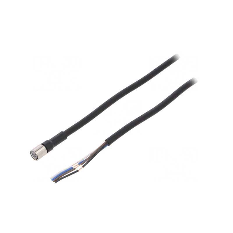 Cablu Conectare M8 4 Pin 2m XS3F-M8PVC4S2M | Electronic-mag.ro | Componente Electronice
