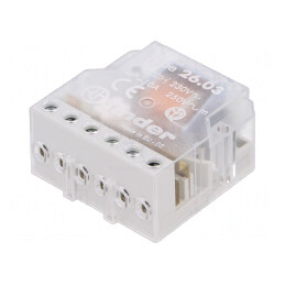 Releu Bistabil de Impulsuri NC NO 10A 230V | Electronic-mag.ro | Componente Electronice