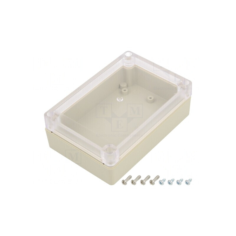 Carcasă Universală ABS IP65 85x125x40mm Ritec | Electronic-mag.ro | Componente Electronice