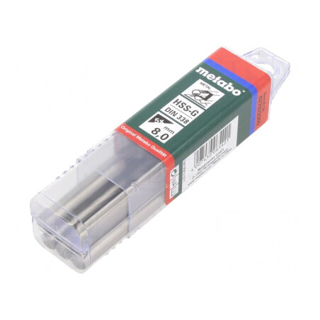 Burghiu Metal 8mm 117mm HSS-G | Electronic-mag.ro | Componente Electronice