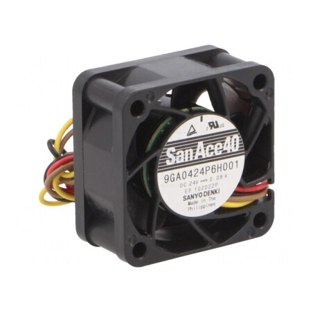 Ventilator DC Axial 24V 40x40x20mm | Electronic-mag.ro | Componente Electronice