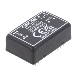 Convertor DC/DC 3W 9-36V la ±15V DIP24 | Electronic-mag.ro | Componente Electronice