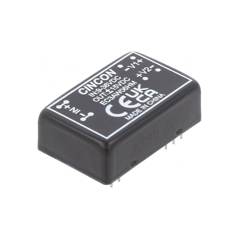 Convertor DC/DC 3W 9-36V la ±15V DIP24 | Electronic-mag.ro | Componente Electronice
