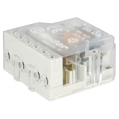 Releu Bistabil de Impulsuri NO x2 10A IP20 | Electronic-mag.ro | Componente Electronice