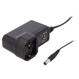 Alimentator Pulsatoriu 15VDC 0.8A 12W 5.5/2.1 GEM12I15-P1J | Electronic-mag.ro | Componente Electronice