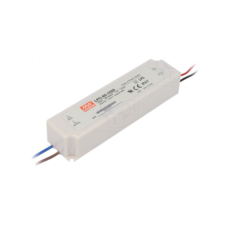 Alimentator LED 50.4W 9-48V 1050mA | Electronic-mag.ro | Componente Electronice Alimentator LED 50.4W 9-48V 1050mA | Electronic-mag.ro | Componente Electronice