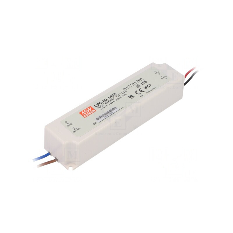 Alimentator LED 58.8W 9-42VDC 1400mA | Electronic-mag.ro | Componente Electronice Alimentator LED 58.8W 9-42VDC 1400mA | Electronic-mag.ro | Componente Electronice