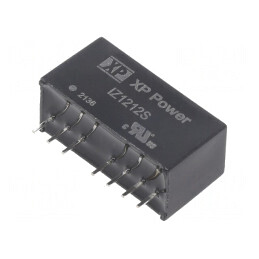 Convertor DC/DC 3W 9-18V la 12V/-12V SIP IZ1212S | Electronic-mag.ro | Componente Electronice