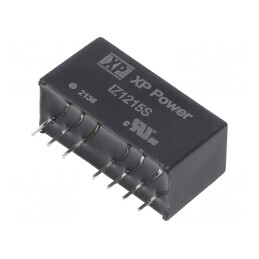 Convertor DC/DC 3W 9-18V la 15V/-15V SIP IZ1215S | Electronic-mag.ro | Componente Electronice