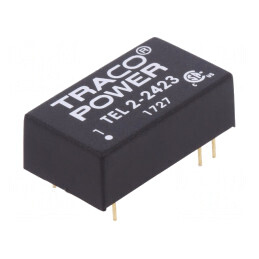 Convertor DC/DC 2W 18-36V la 15V/-15V TEL2 | Electronic-mag.ro | Componente Electronice