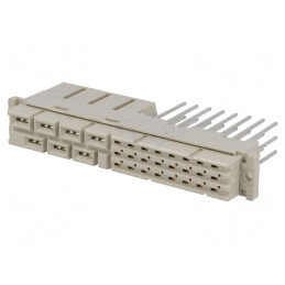 Mufă DIN 41612 MH Mamă 31 PIN Drept Argintat Aurit | Electronic-mag.ro | Componente Electronice