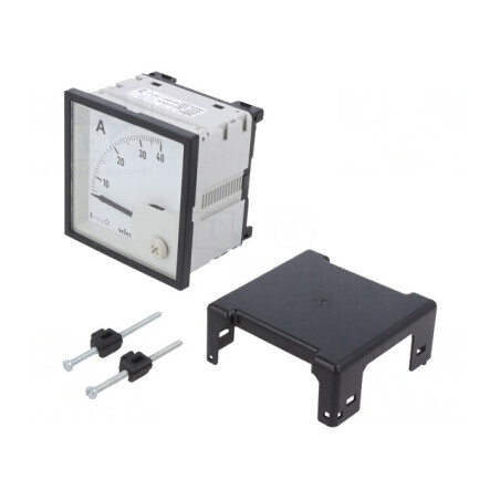 Ampermetru pe panou 0-40A 72x72mm | Electronic-mag.ro | Componente Electronice