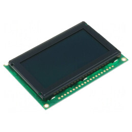 Display LCD Grafic 128x64 FSTN Negative cu LED | Electronic-mag.ro | Componente Electronice