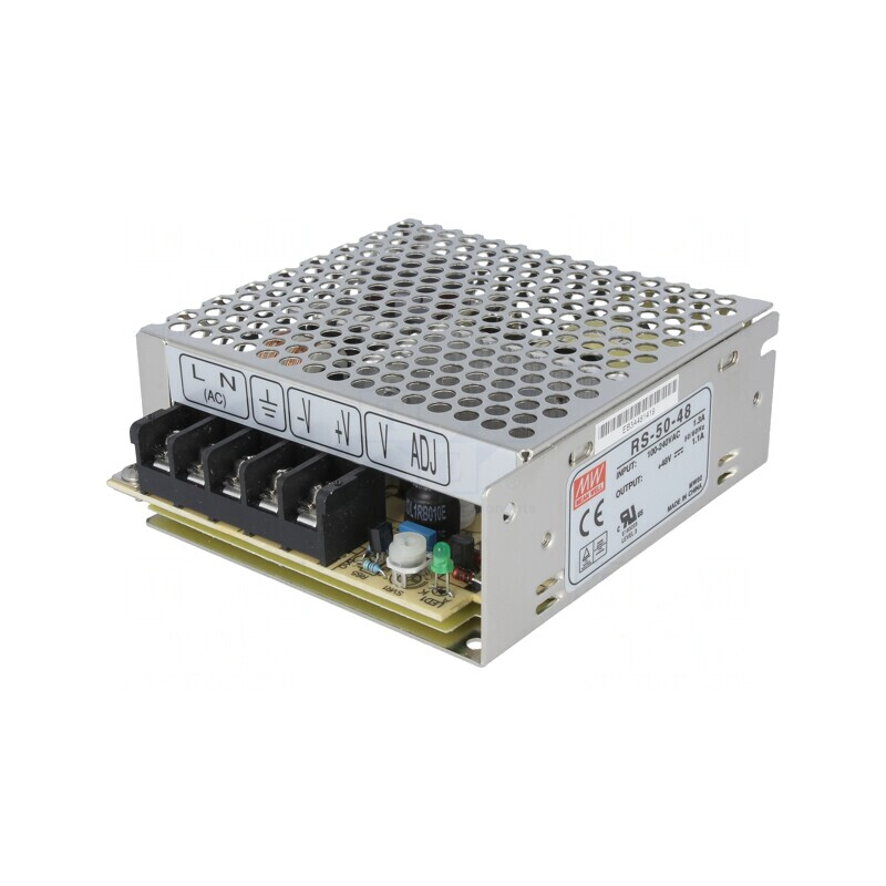 Alimentator modular 50W 48VDC 1.1A | Electronic-mag.ro | Componente Electronice Alimentator modular 50W 48VDC 1.1A | Electronic-mag.ro | Componente Electronice