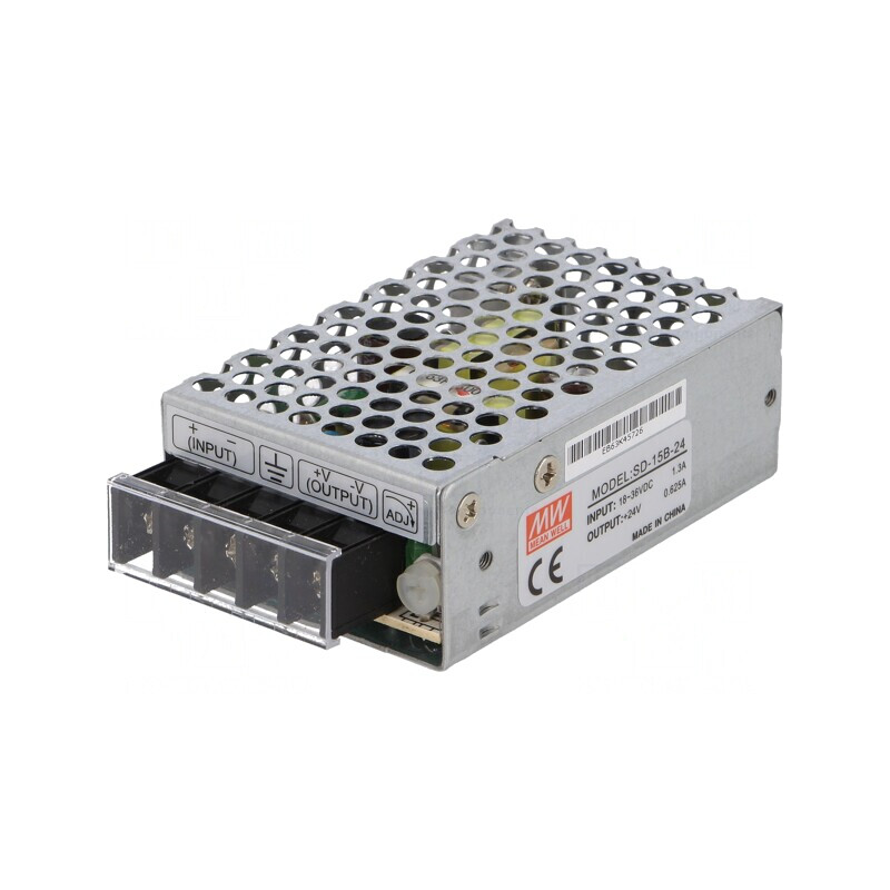 Convertor DC/DC 15W 24V 0.625A | Electronic-mag.ro | Componente Electronice Convertor DC/DC 15W 24V 0.625A | Electronic-mag.ro | Componente Electronice