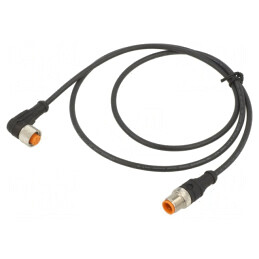 Cablu de Conectare M12 PIN 3 1m IP67 30VDC | Electronic-mag.ro | Componente Electronice