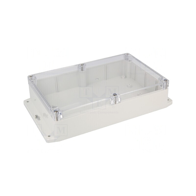 Carcasă Universală cu Lame de Fixare 146x222x55mm | Electronic-mag.ro | Componente Electronice