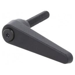 Manetă Franceză Neagră 80mm 89mm M12 | Electronic-mag.ro | Componente Electronice