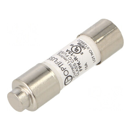 Siguranță ardere rapidă 15A 600V FPK-R-15A | Electronic-mag.ro | Componente Electronice