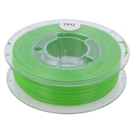 Filament TPU 1,75mm Verde Deschis 330g | Electronic-mag.ro | Componente Electronice