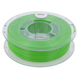 Filament TPU 1,75mm Verde Deschis 330g | Electronic-mag.ro | Componente Electronice