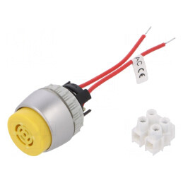 Semnalizator acustic 22mm 230VAC | Electronic-mag.ro | Componente Electronice