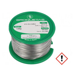 Sârmă de Lipit fără Plumb 0.5mm 100g | Electronic-mag.ro | Componente Electronice