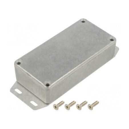 Carcasă Universală cu Lame de Fixare 50x100x25mm | Electronic-mag.ro | Componente Electronice