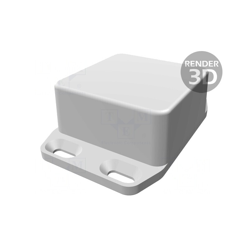 Carcasă Universală 50x50x25mm cu Lame de Fixare | Electronic-mag.ro | Componente Electronice