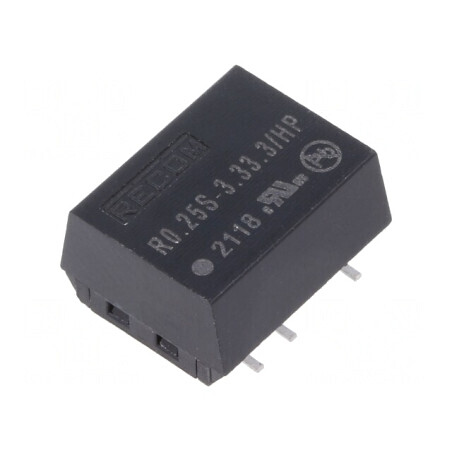 Convertor DC/DC 0,25W 3,3V 76mA | Electronic-mag.ro | Componente Electronice