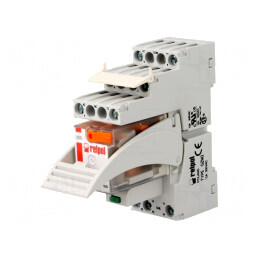 Releu Intermediar DPDT 230V 12A PIR2 | Electronic-mag.ro | Componente Electronice
