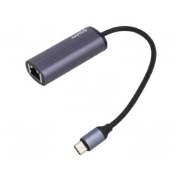 Adaptor USB Ethernet 3.1 Gri 1000Mbps PnP