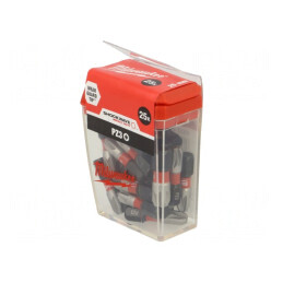 Capăt de șurubelniță Pozidriv PZ3 25mm 25buc | Electronic-mag.ro | Componente Electronice