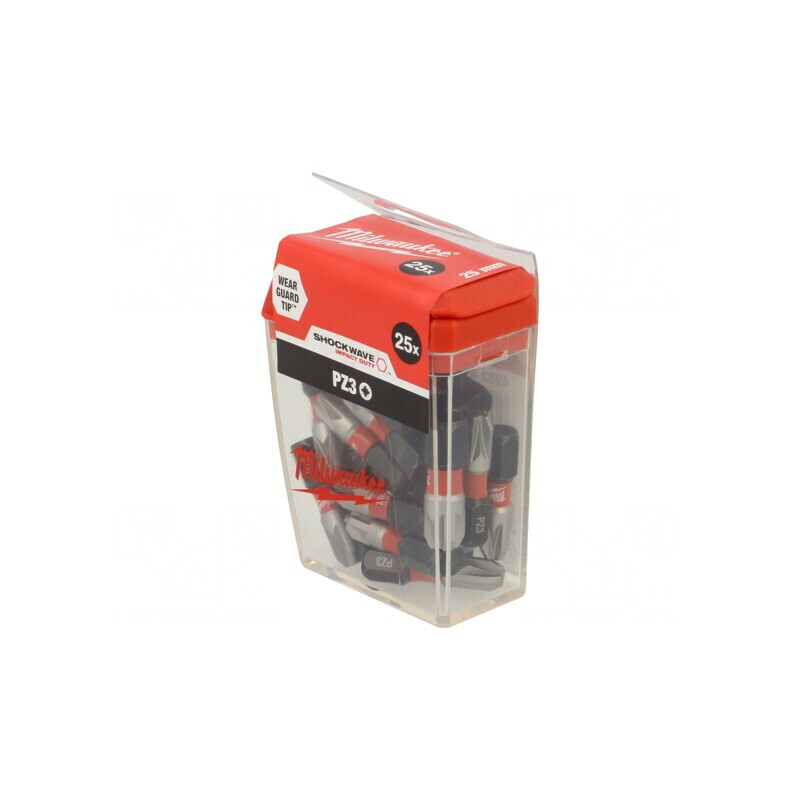 Capăt de șurubelniță Pozidriv PZ3 25mm 25buc | Electronic-mag.ro | Componente Electronice
