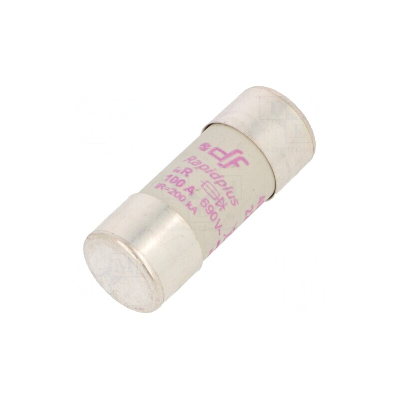 Siguranță aR 100A 690VAC 700VDC 22x58mm | Electronic-mag.ro | Componente Electronice Siguranță aR 100A 690VAC 700VDC 22x58mm | Electronic-mag.ro | Componente Electronice