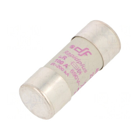 Siguranță aR 100A 690VAC 700VDC 22x58mm | Electronic-mag.ro | Componente Electronice